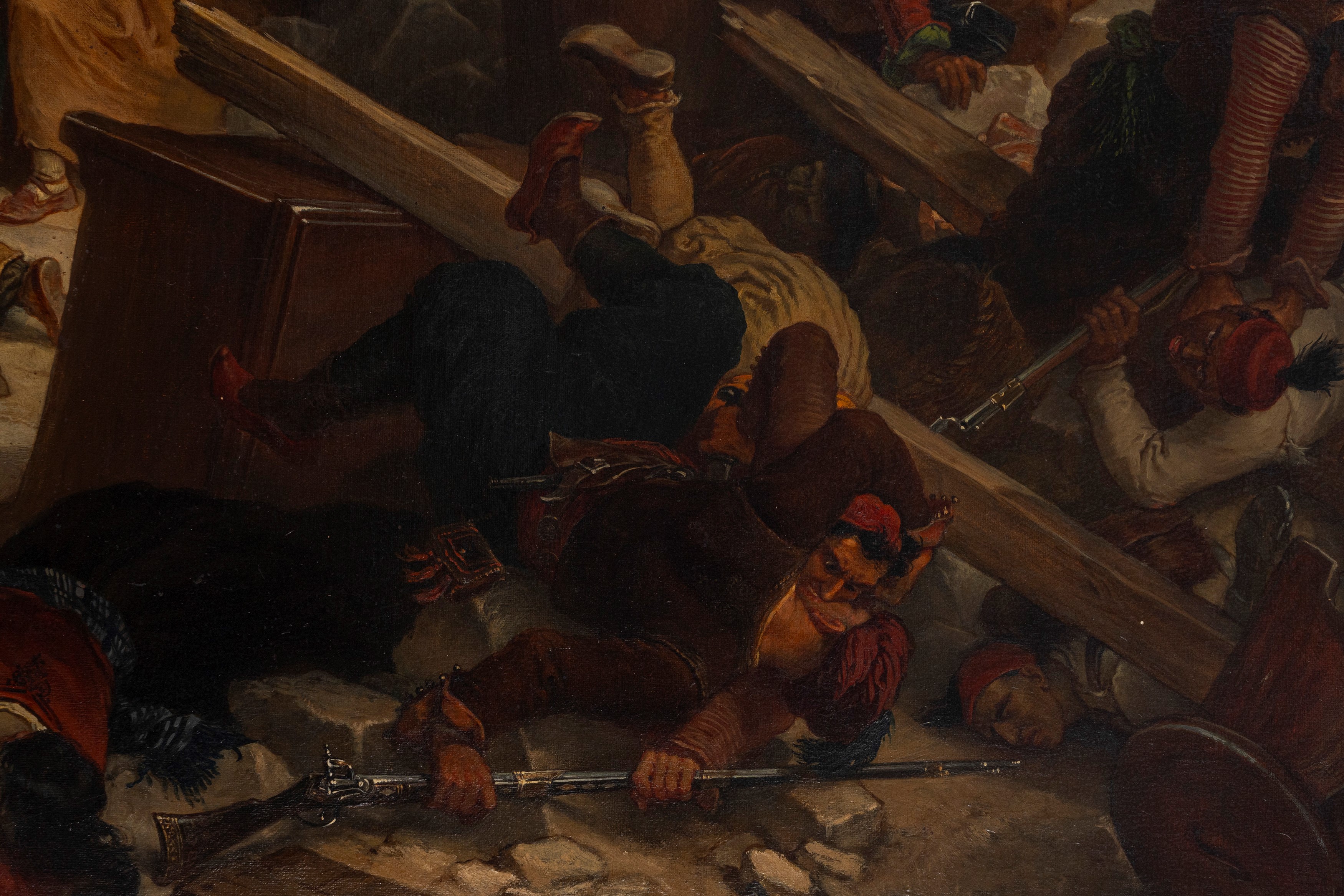 Giuseppe Lorenzo Gatteri - Insurrezione dei Greci Contro la Dominazione Turca