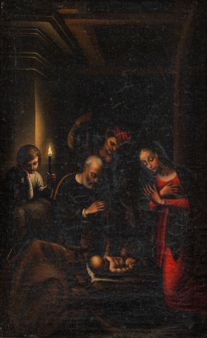 Natività a lume di candela