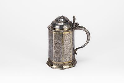 Tankard in argento, Fine secolo XVIII