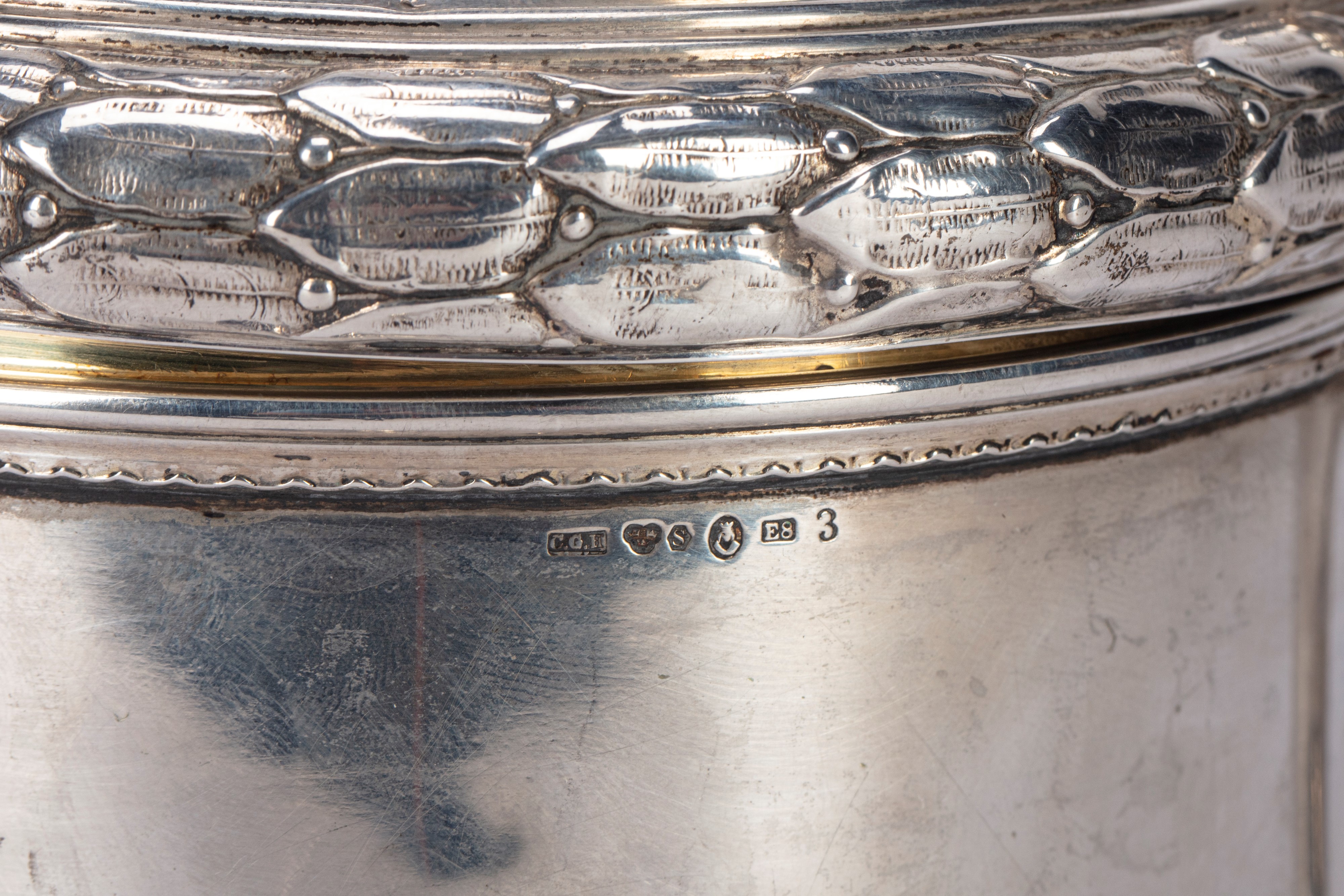 Tankard in argento, Svezia 1955