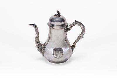 Caffettiera Egoiste in argento