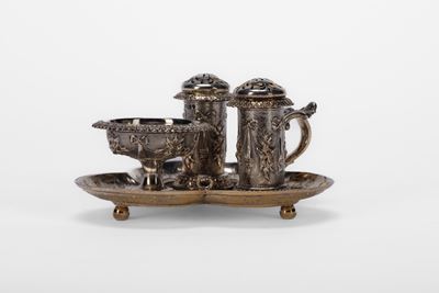 Servizio da tavola in argento, Londra, 1869