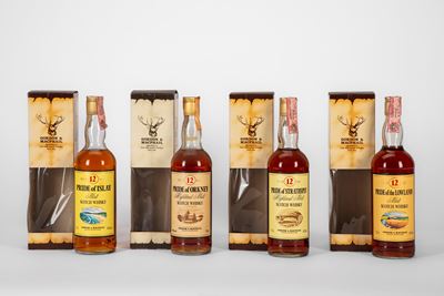 Gordon & MacPhail, Selezione di Whisky (4 Bottiglie)