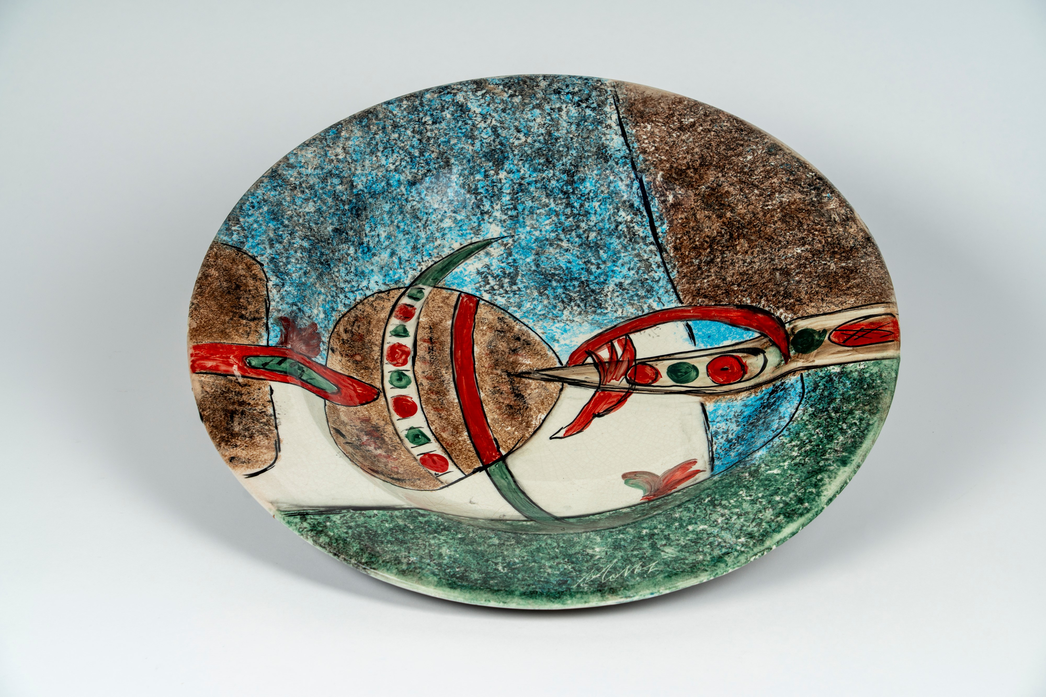 Gianni Dova - Ceramica, es. 25/60