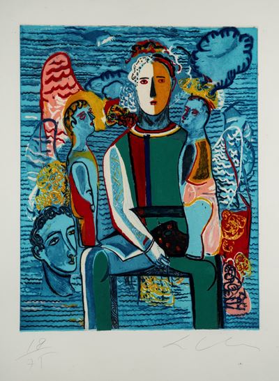 Senza titolo, litografia a colori, es. 18/71