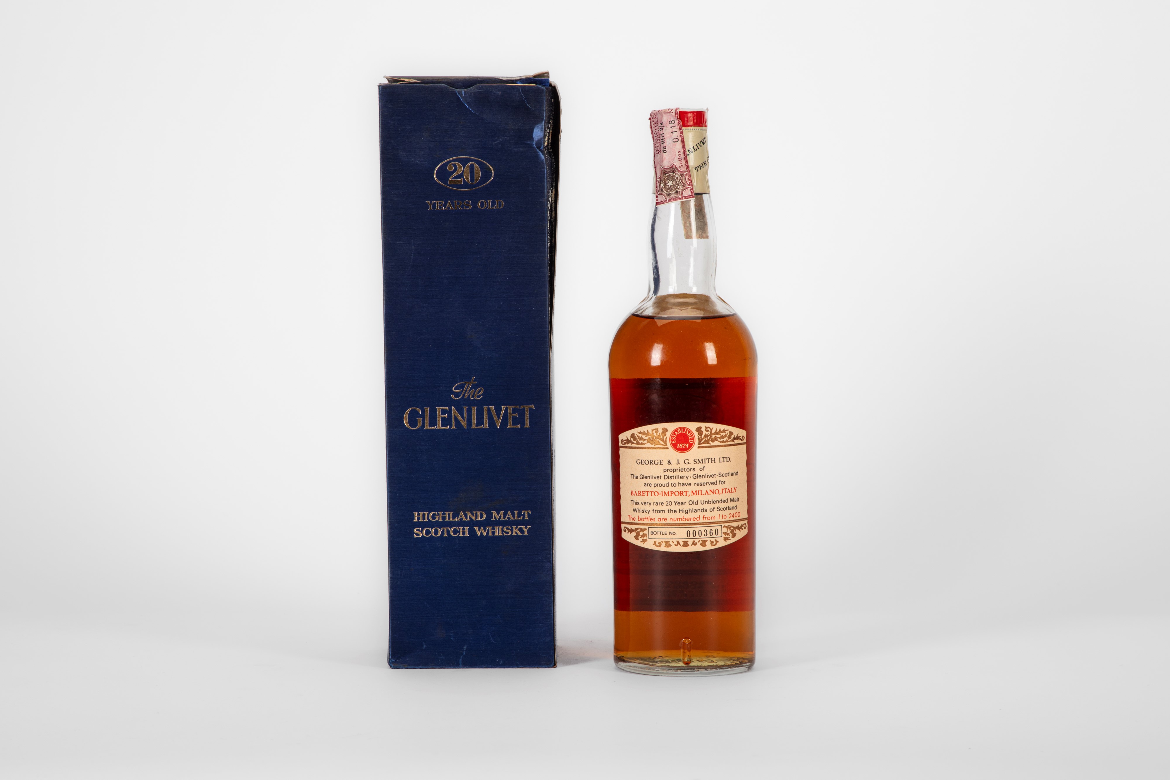 GLENLIVET 20 Years Old
