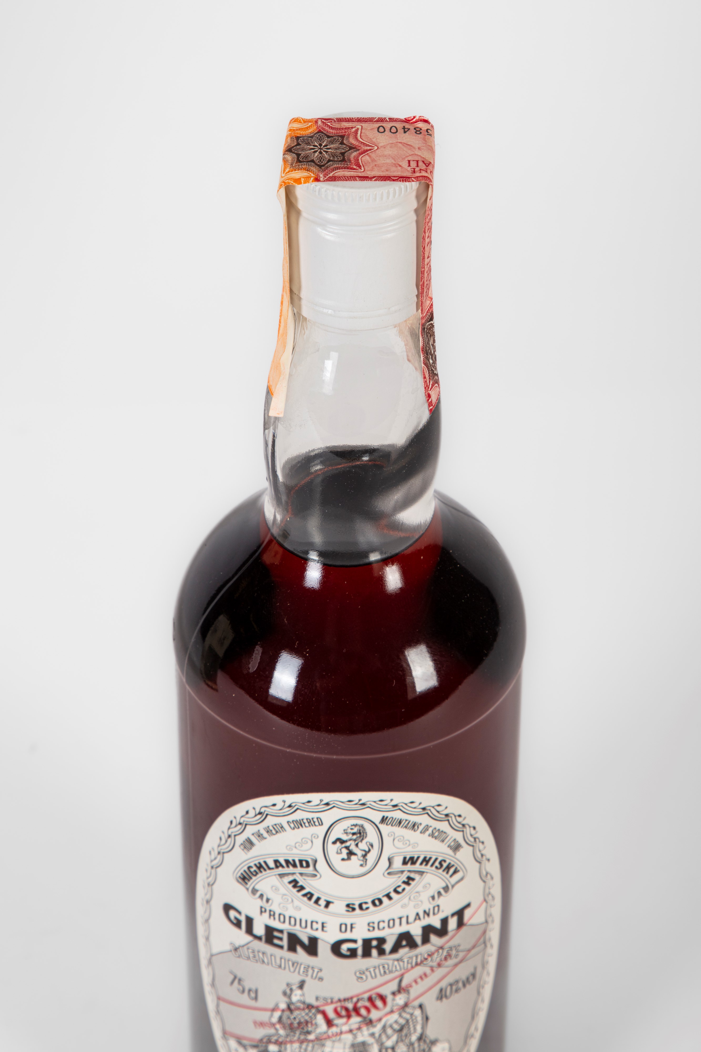 Scozia - Glen Grant, Single Malt Whisky 1960, 75 cl, 40% vol, Gordon & MacPhail