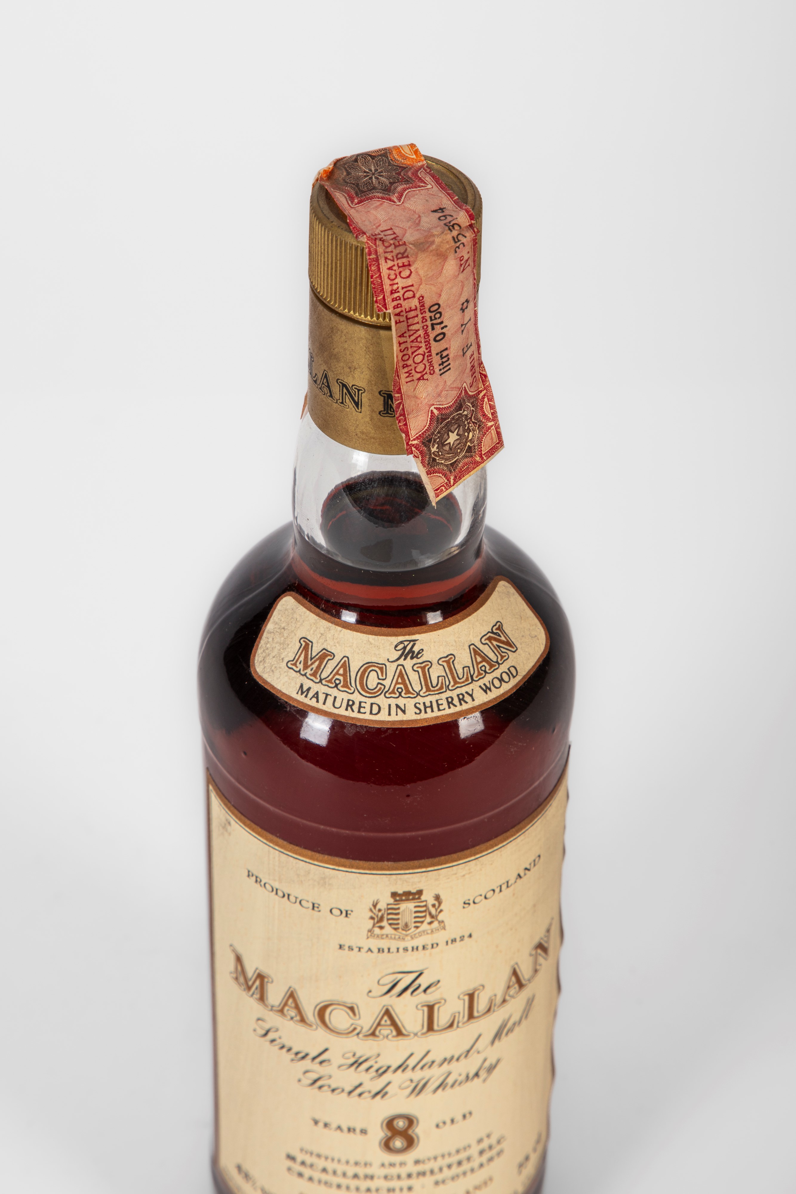 Scozia - Rinaldi Import, Macallan - 8 Year Old, 75 cl, 43% VOL