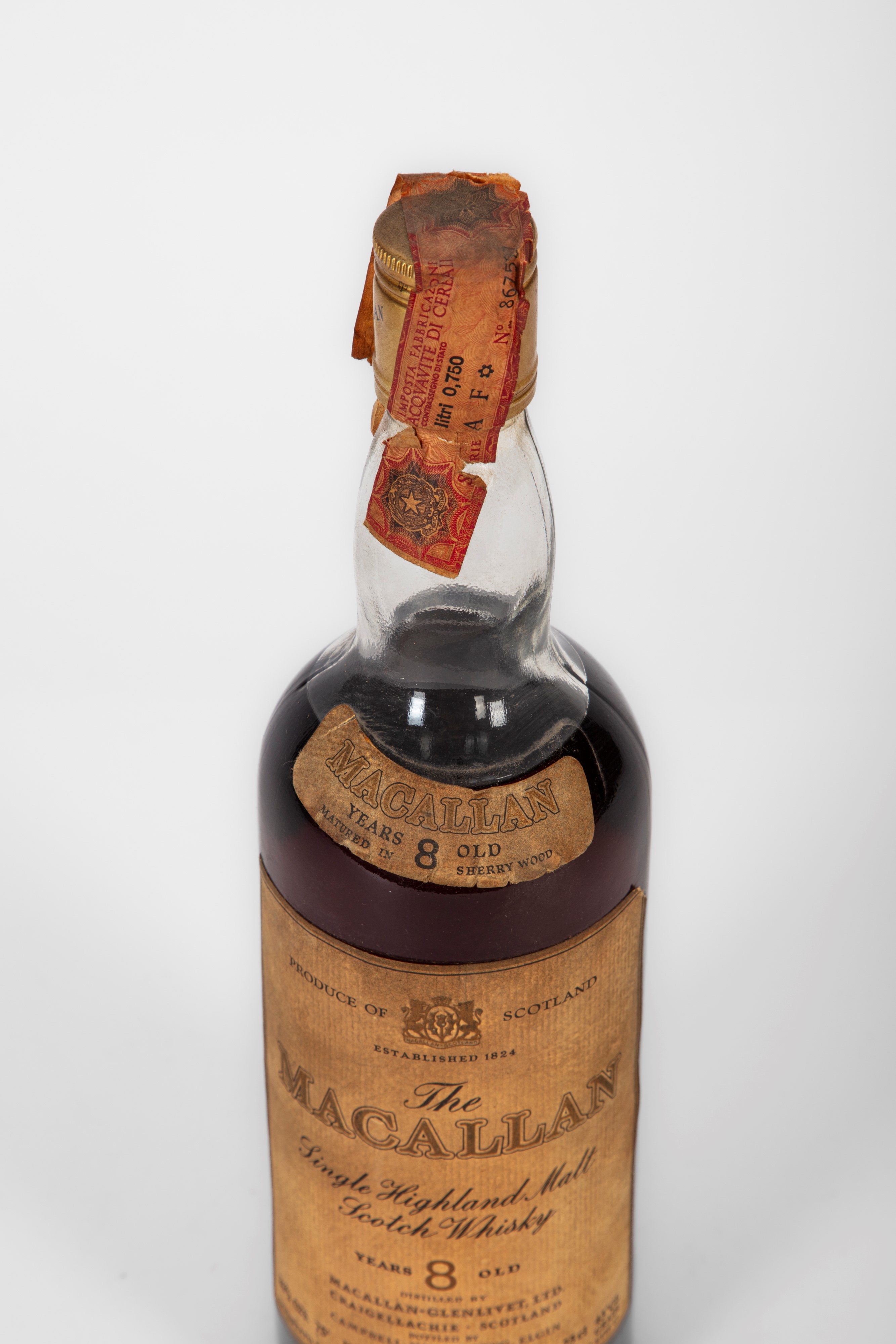 Scozia - Macallan, 8 Year Old, Rinaldi Import, 75 CL, 43% VOL