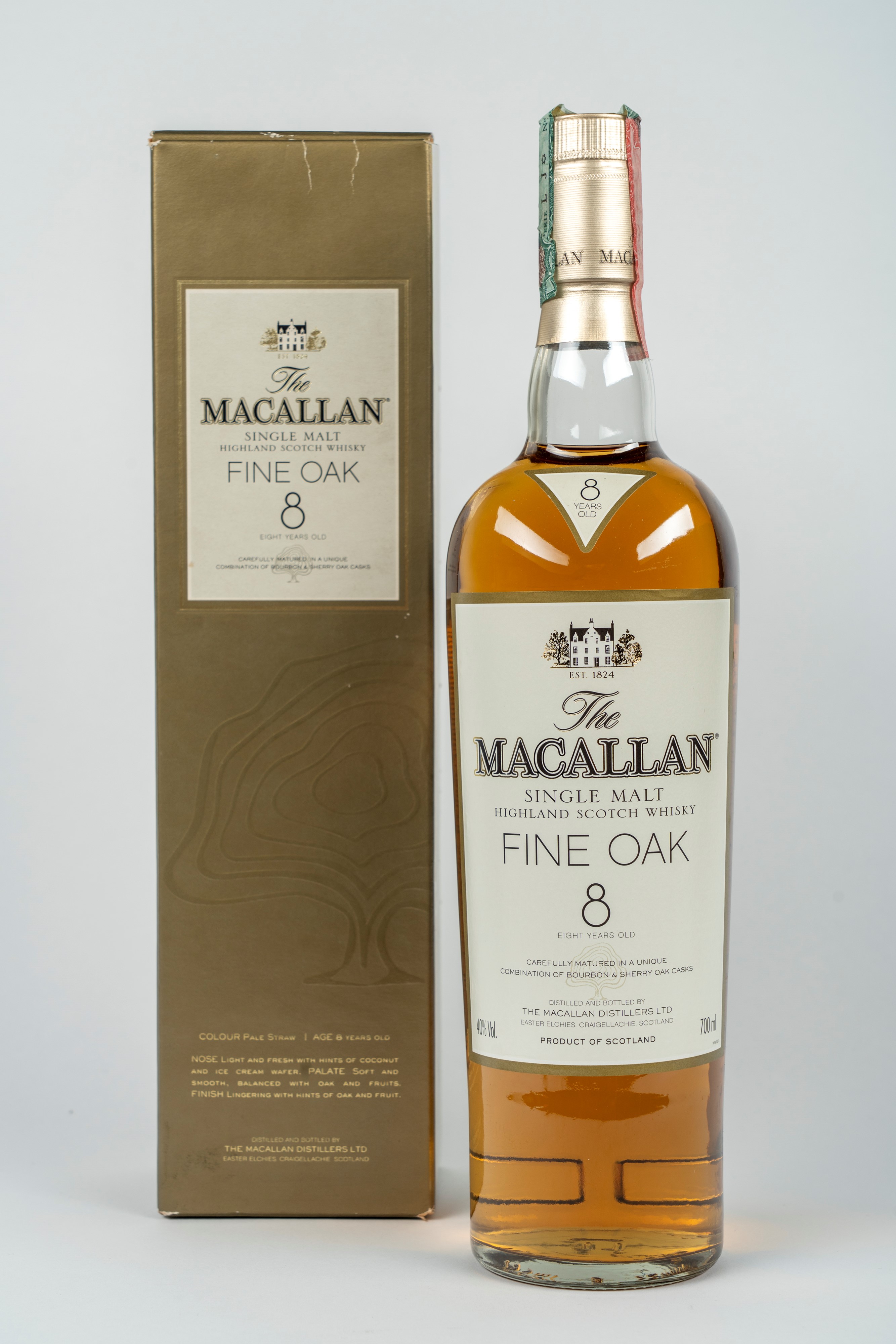 Macallan Fine Oak 8 YO Single Malt Whisky