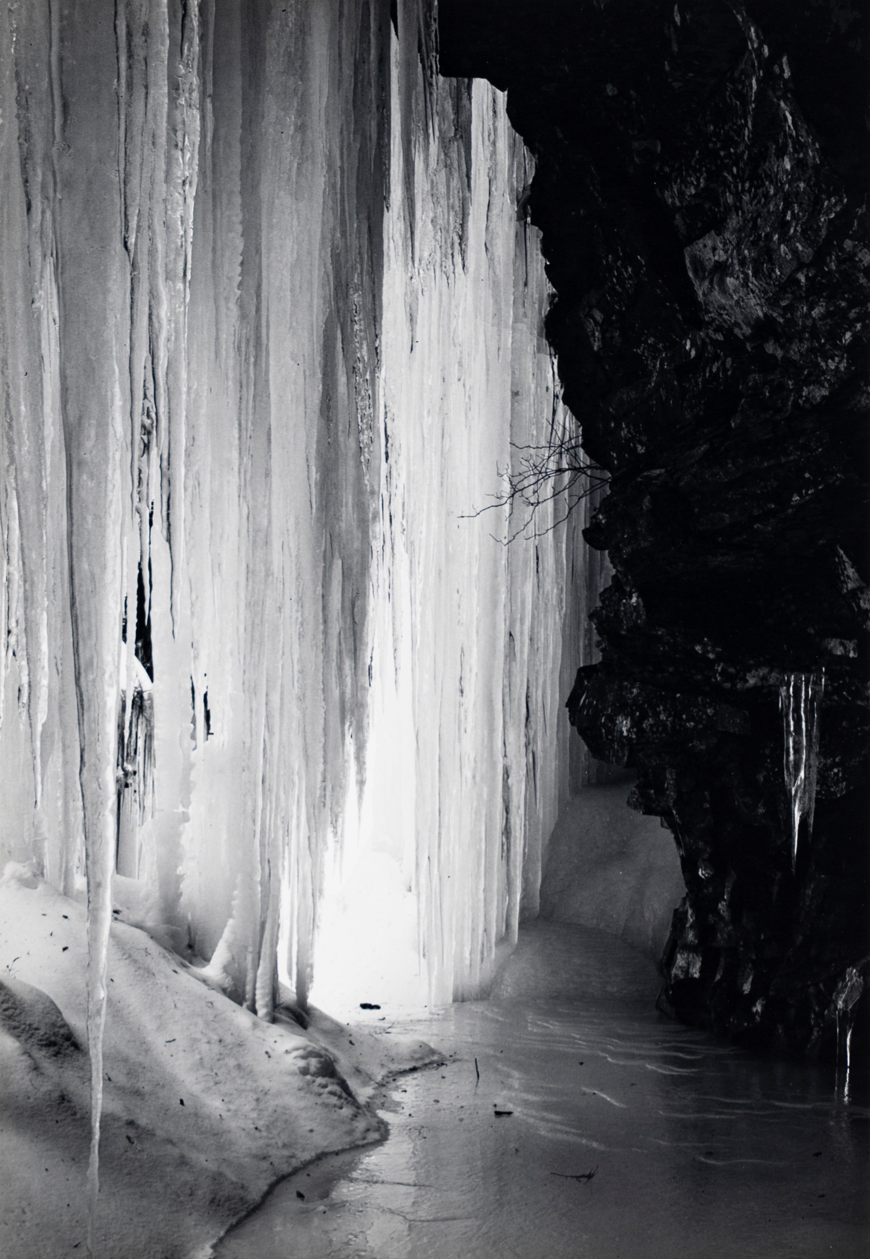 George Tice - Gorge, Winter, dal portfolio 