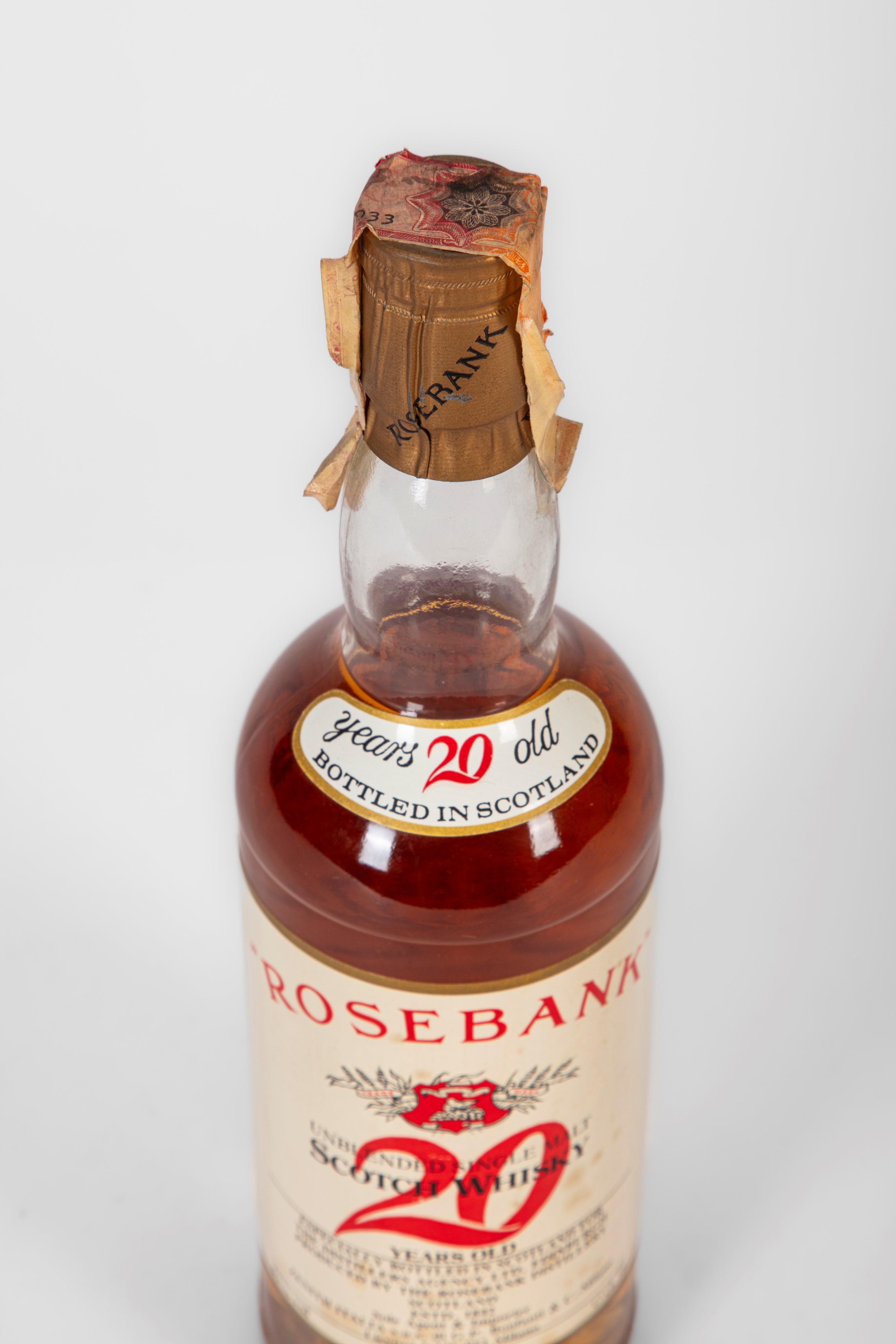 Scozia - Rosebank, 20 Year Old Unblended Single Malt Scotch Whisky