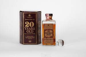 Justerini & Brooks 20 Year Old Decanter Finest Malt Scotch Whisky