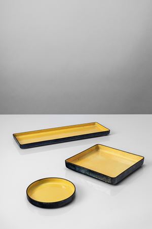 Set di tre vassoi modello no. 2119 e modello no. 2122