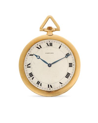 Orologio da tasca Couteau, oro 18k, anni '30