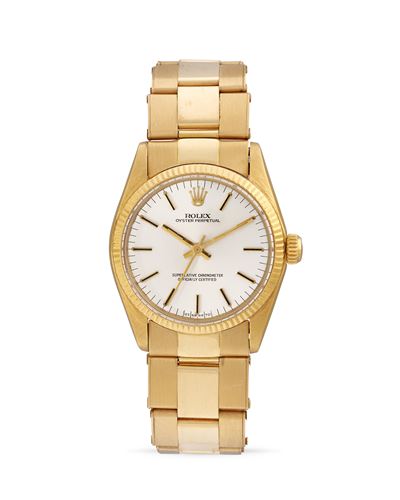 Oyster Perpetual 6751/8, orologio automatico in oro 18k