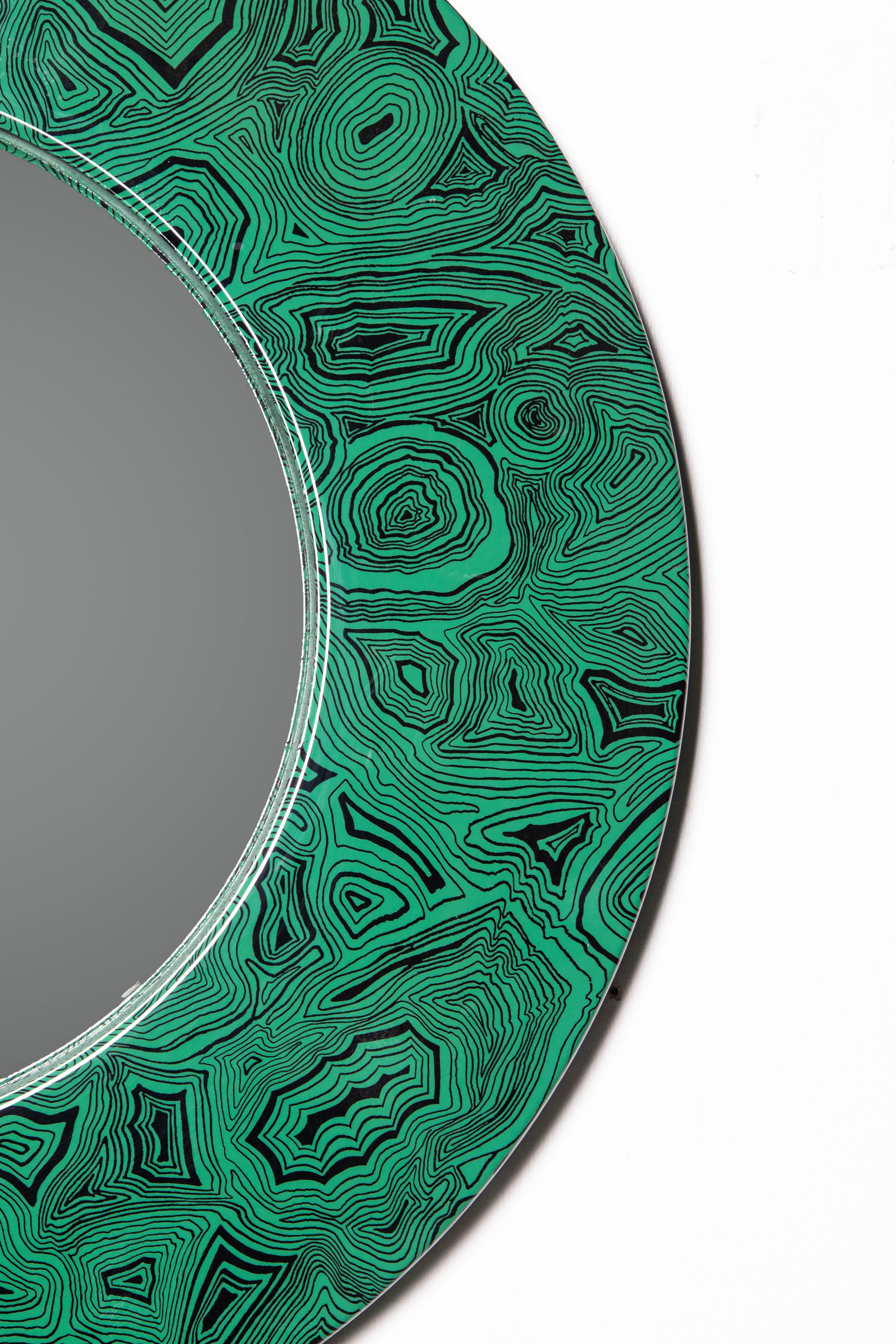Specchio 'Malachite'