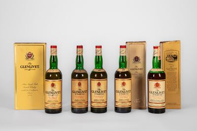 Glenlivet 12 Year Old Unblended Scotch Whisky (5 Bt)