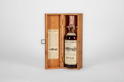 Glen Moray Glenlivet, Single Highland Malt Scotch Whisky, Distillato nel 1962