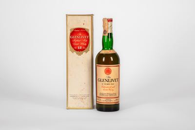 Glenlivet 12 Year Old Unblended All Malt Scotch Whisky