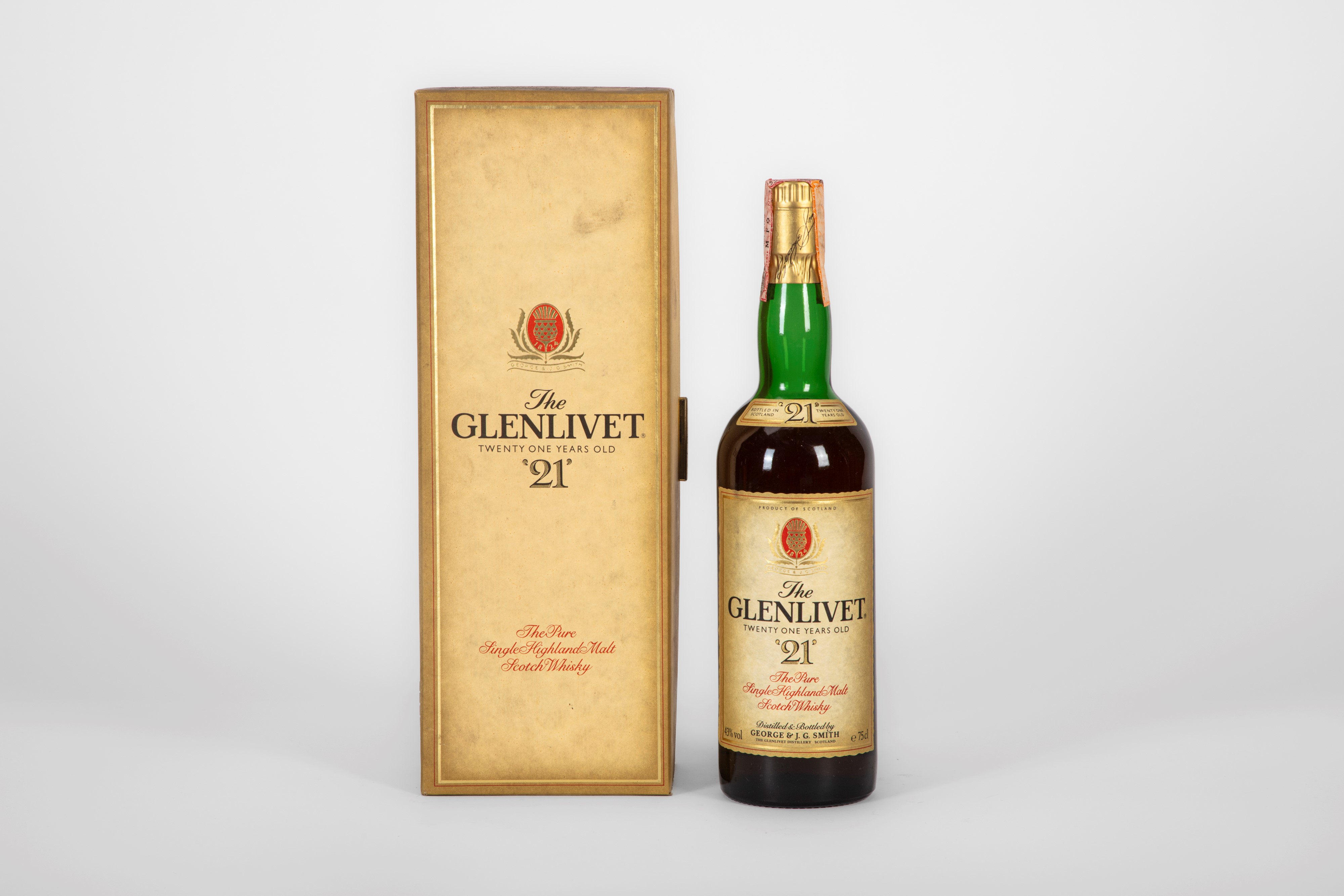 Scozia - Glenlivet, 21 Year Old The Pure Single Highland Malt Scotch Whisky