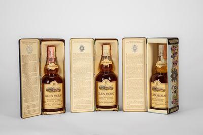 Glen Moray Single Highland Malt Scotch Whisky 'highlan Regiments' (3 Bt)