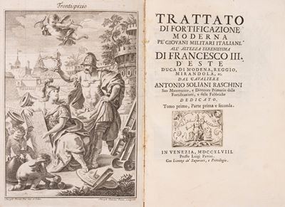 Trattato di fortificazione moderna per giovani militari italiani, 1748