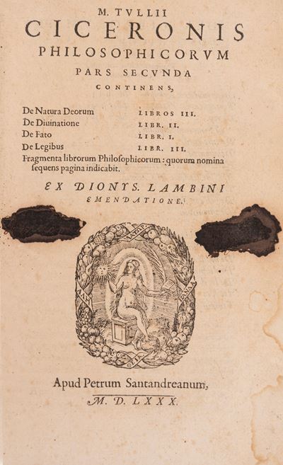 Philosophicorum librorum, edizione veneziana del 1579