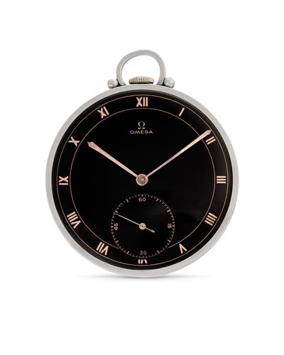 Orologio da tasca in acciaio, anni '30
