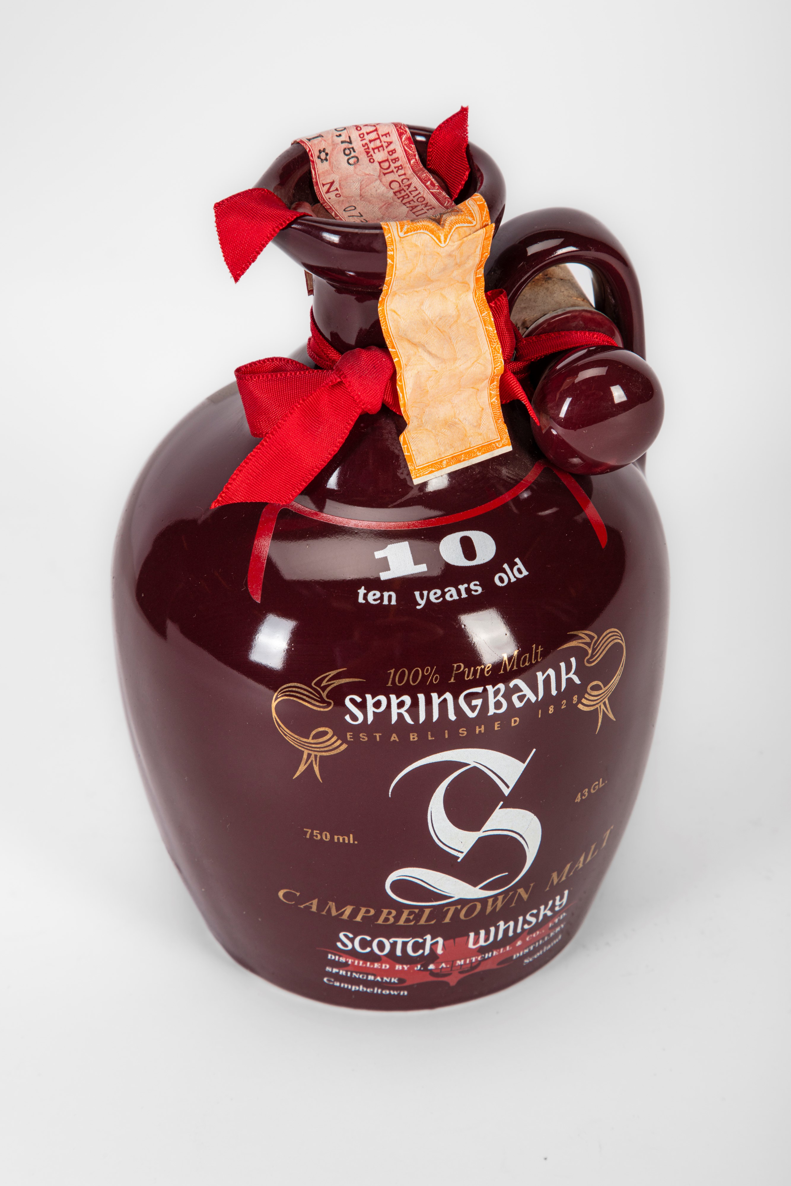 Scozia - Springbank, Decanter 10 Year Old - 100% Pure Malt Whisky