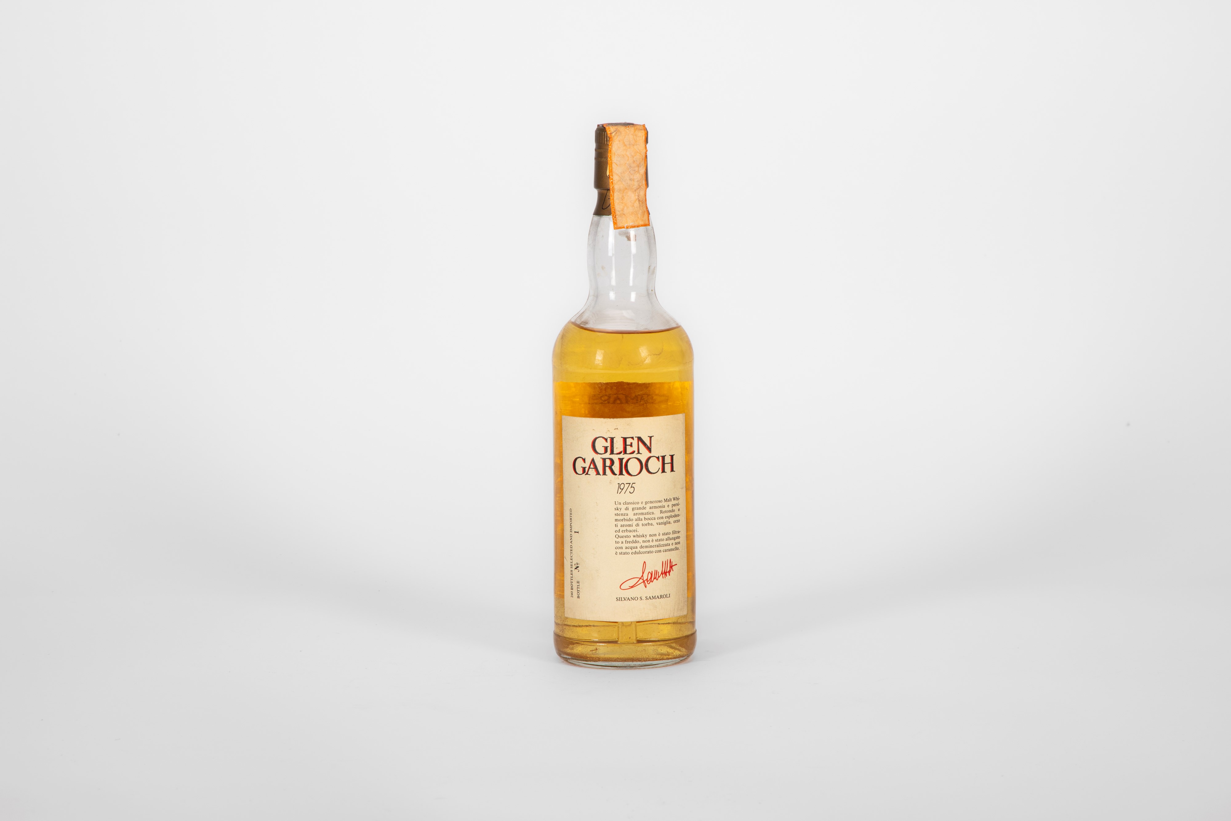 Scozia - Glen Garioch 1975 Samaroli, Whisky in bottiglia 1987, 75 cl, 57% vol
