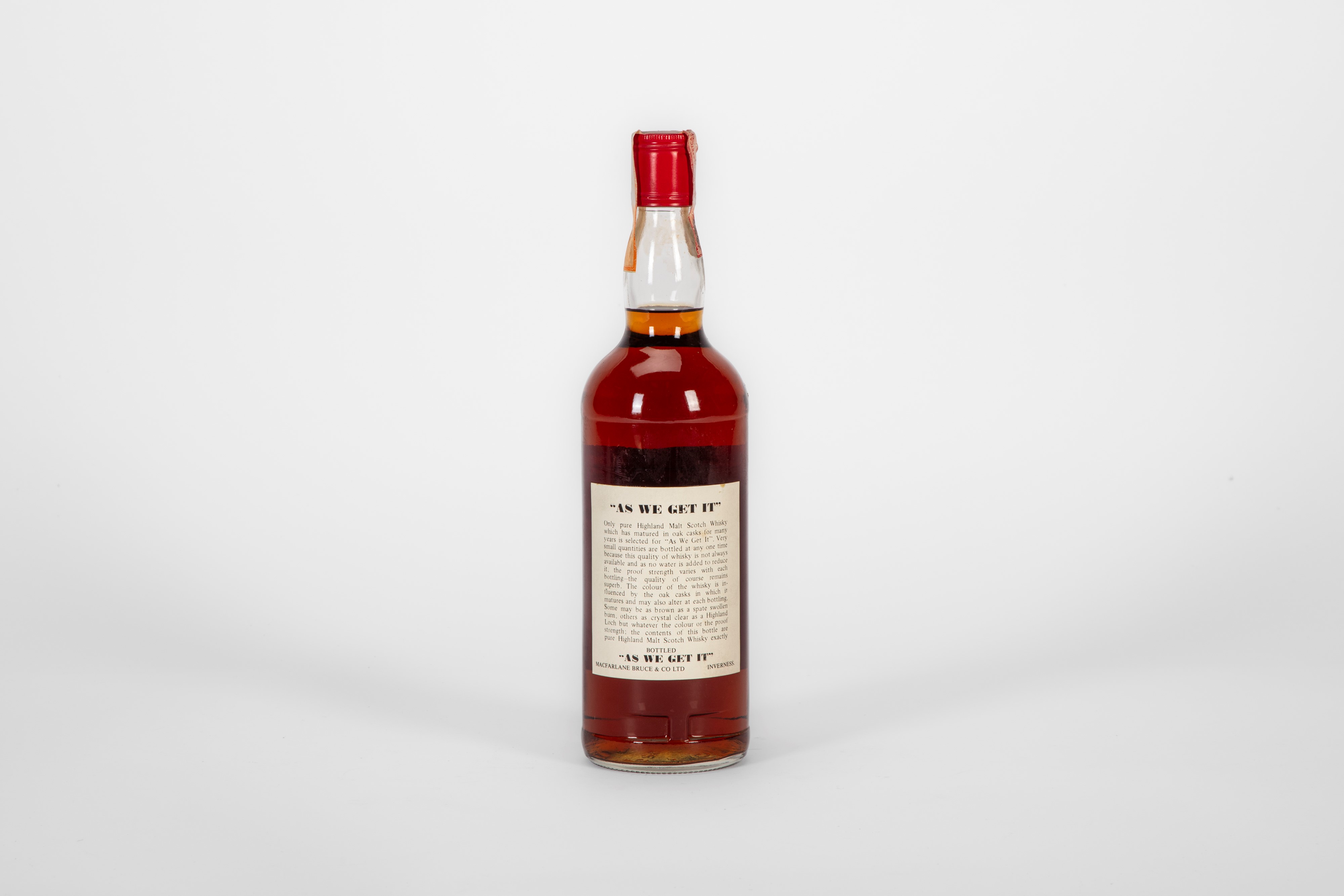 Scozia - Macallan, Single Malt 'As We Get It', 59.7% VOL, 75CL