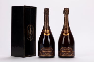 Ruinart, Brut Rosé (2 bottiglie: 1 bottiglia del 1983 e 1 bottiglia del 1986)