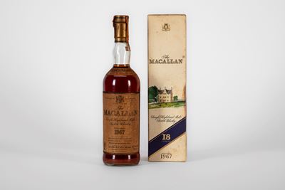 The Macallan, 18 Years Old Sherry Oak Single Malt Scotch Whisky, 1967, 0,75 L
