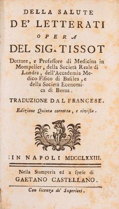 Della salute de' letterati