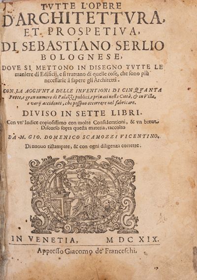 Tutte l'opere d'architettura et prospetiva, 1619