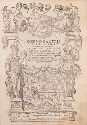 On the method of measuring distances, surfaces, bodies, plants, provinces, [...] according to the true rules of Euclid, and of other most praised writers