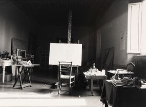 Senza titolo (Renato Guttuso dipinge Maddalena Pentita)