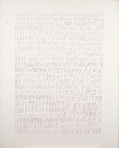 Diario (1963), tecnica mista su tela