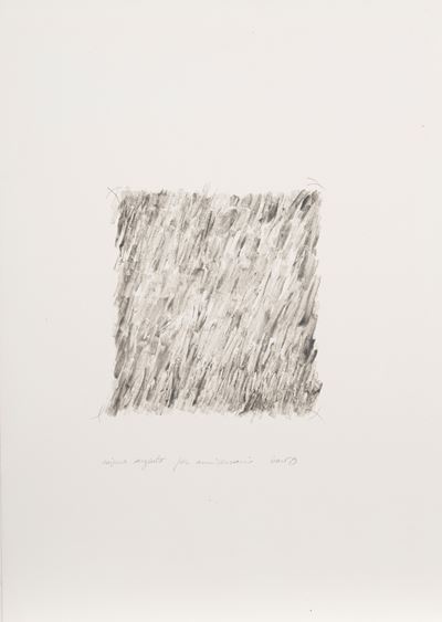 Senza titolo, tecnica mista su carta (1983)