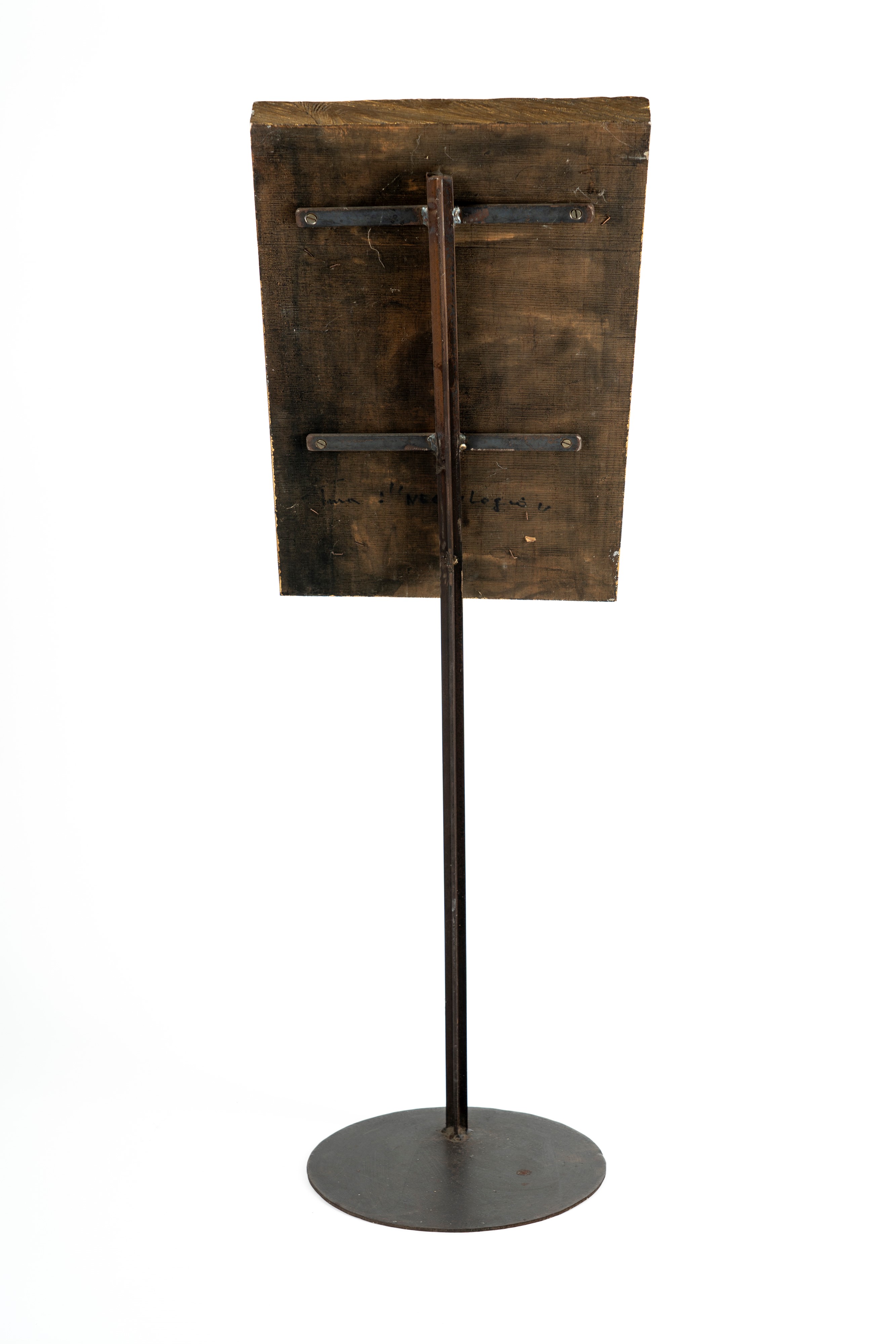 Arturo Vermi - Senza titolo (legno dipinto)