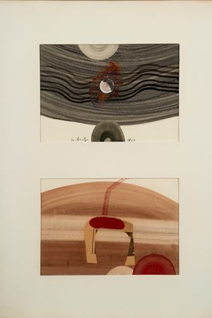 02 mixed media on paper (a;b)