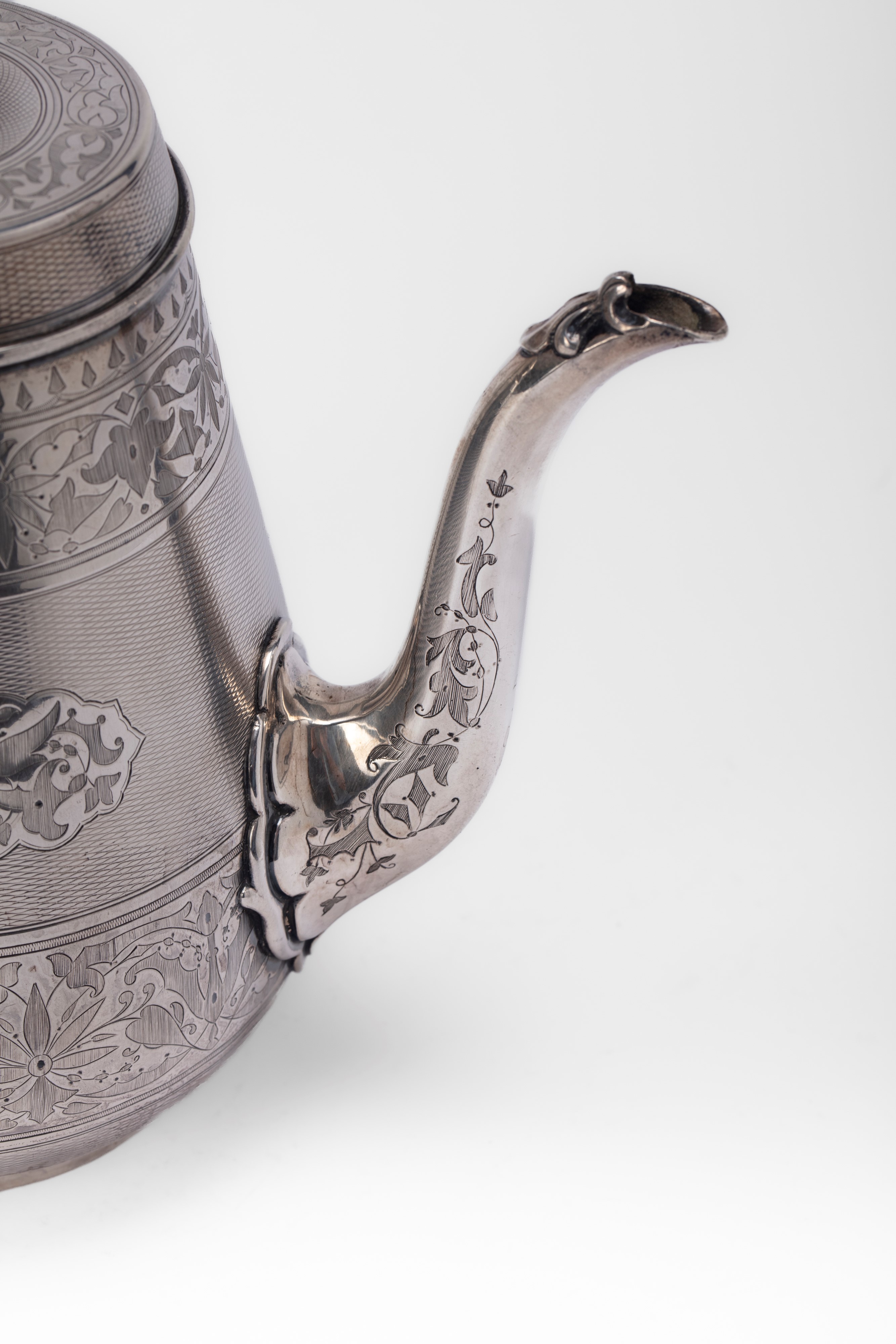 Henry Holland - Teiera in argento, Londra 1876-77
