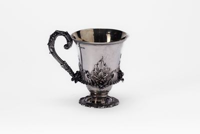 Tazza da battesimo in argento, Londra 1835-36