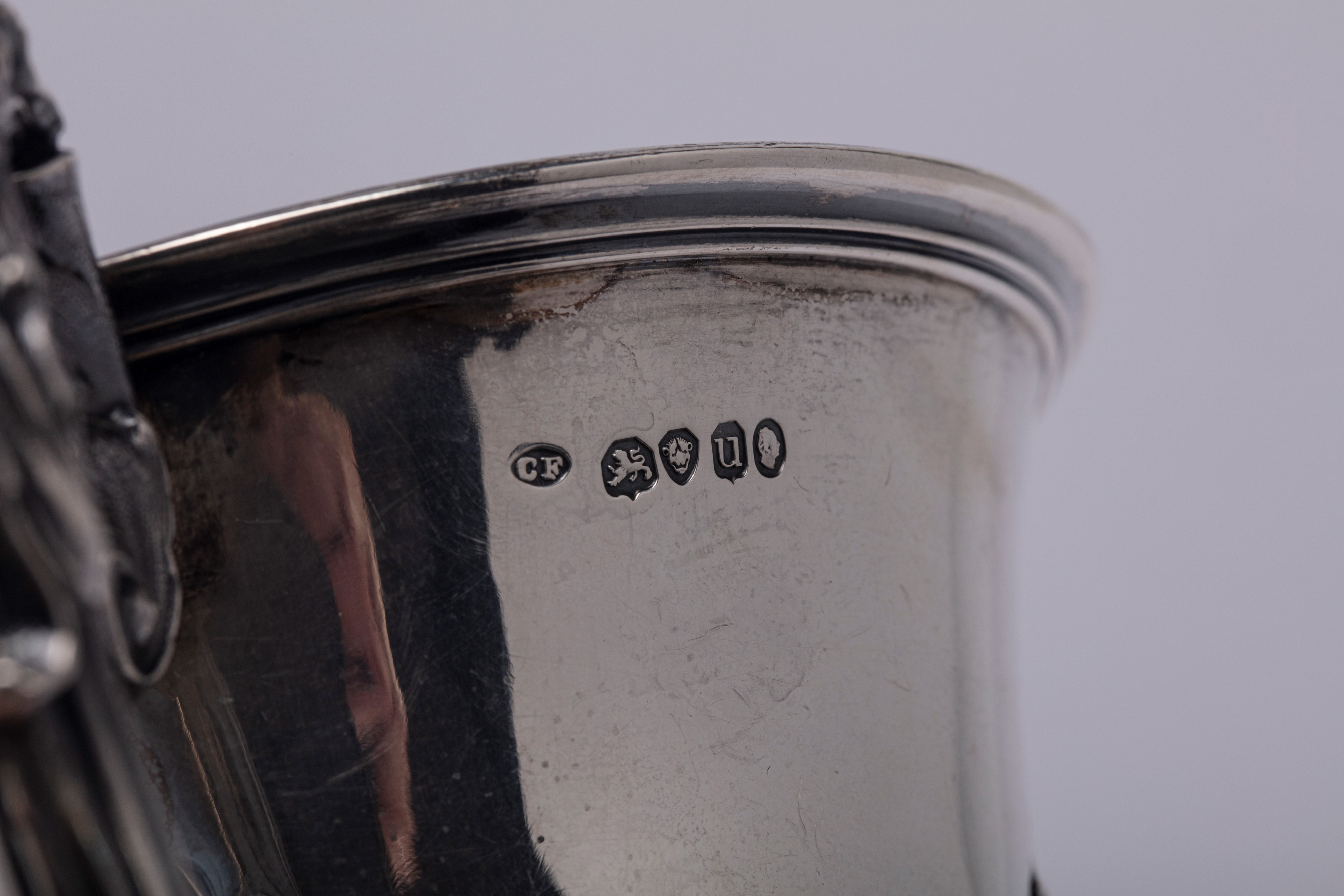 Charles Thomas Fox - Tazza da battesimo in argento, Londra 1835-36
