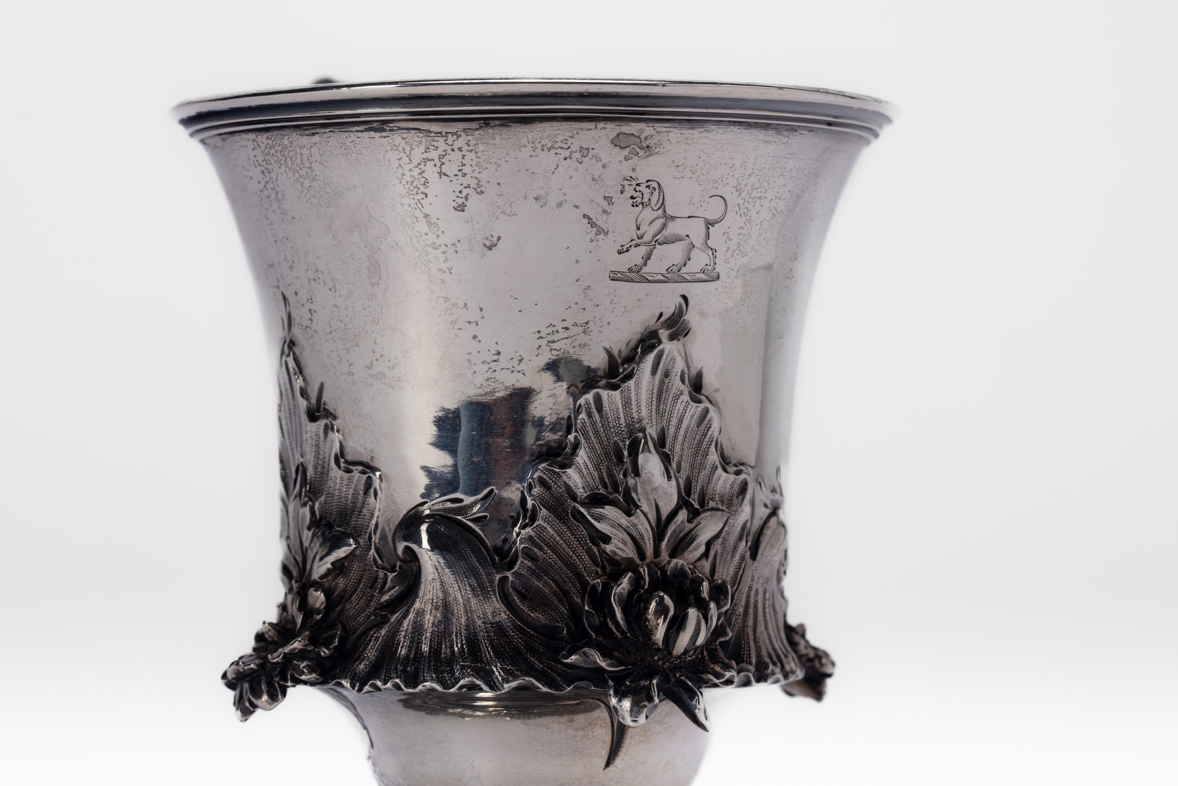 Charles Thomas Fox - Tazza da battesimo in argento, Londra 1835-36