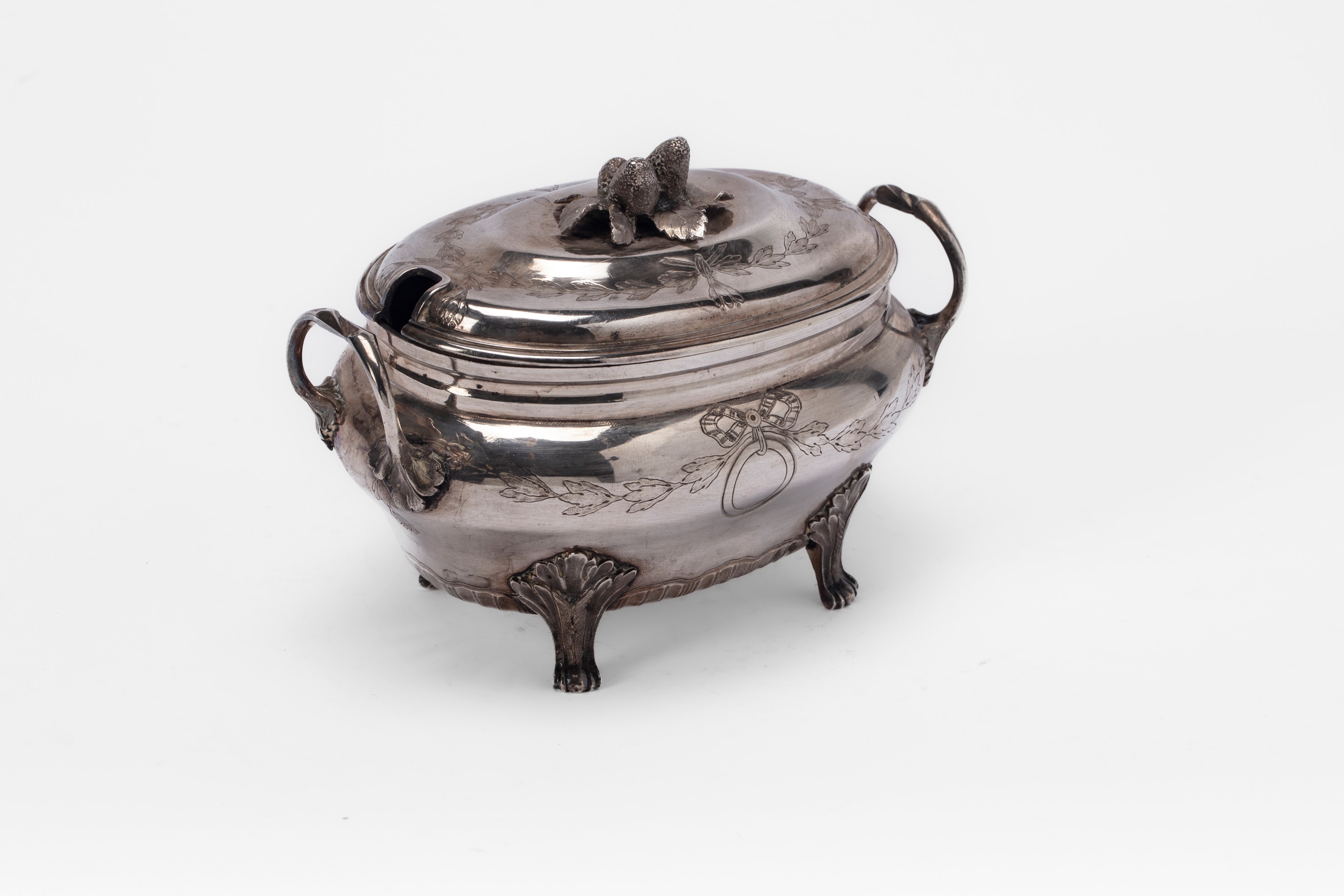 Louis-joseph Bouty - Zuccheriera in argento, Parigi, 1785-87