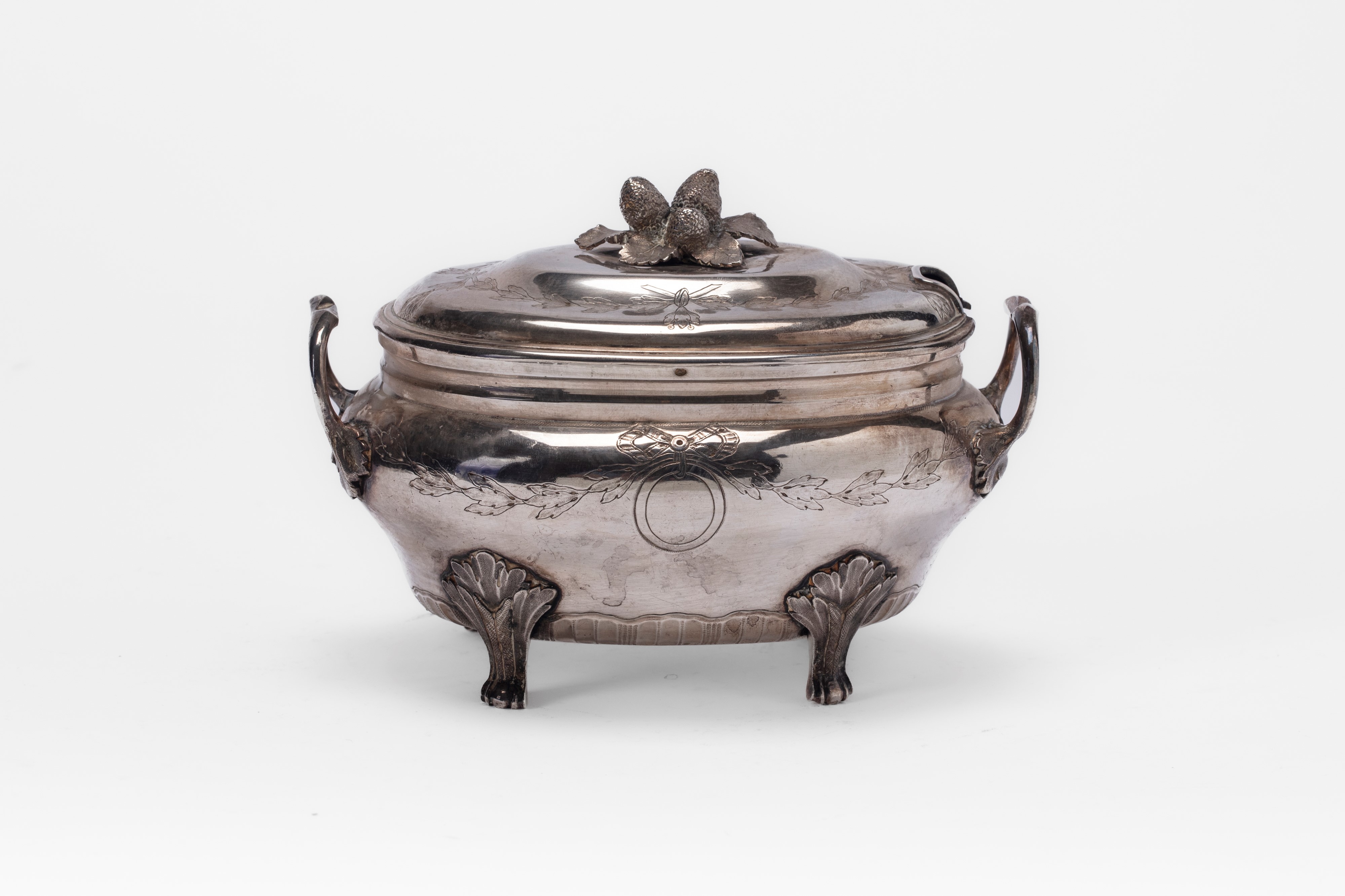 Louis-joseph Bouty - Zuccheriera in argento, Parigi, 1785-87