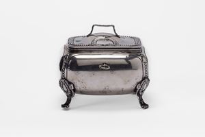 Zuccheriera con coperchio a serratura