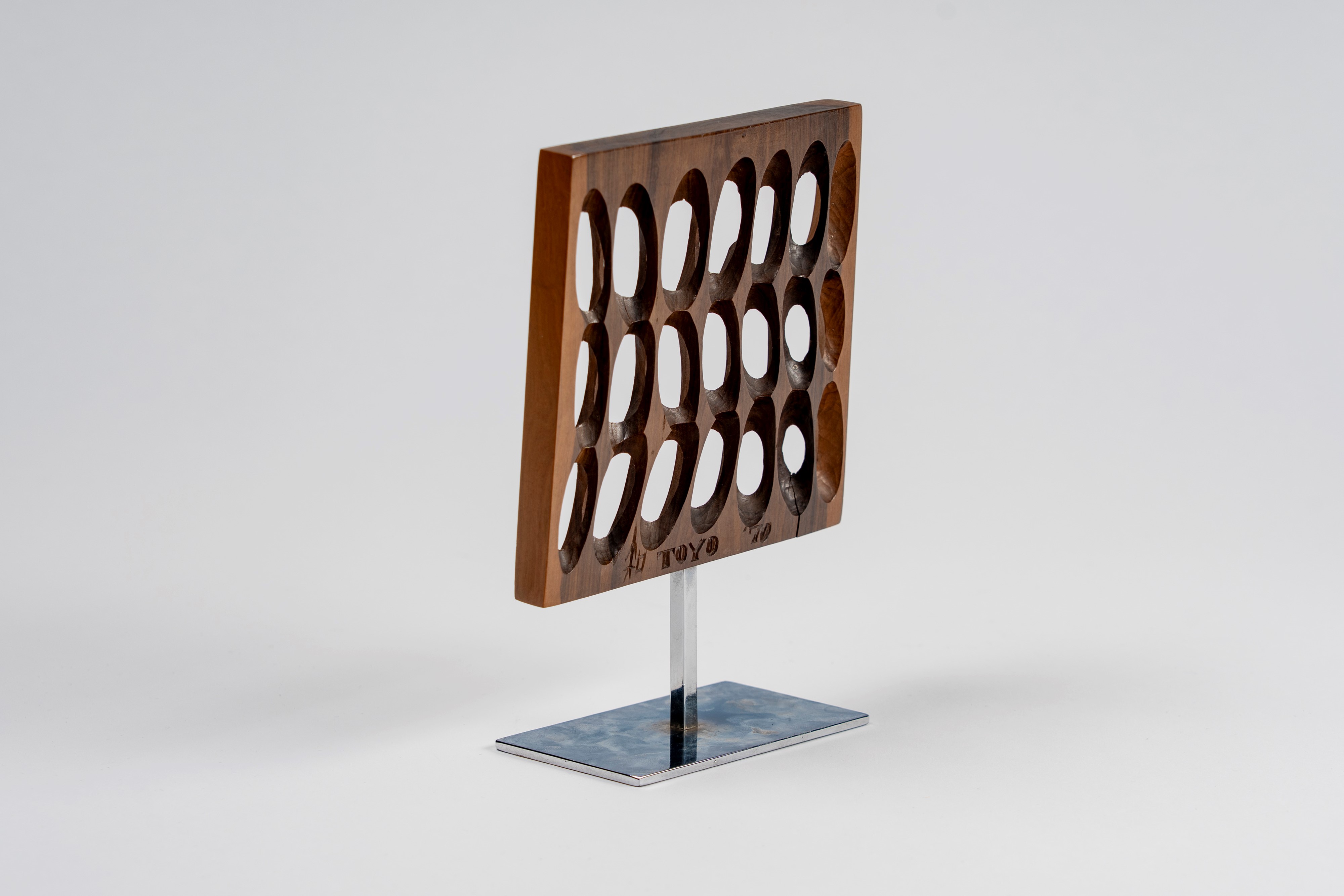 Tomonori Toyofuku - Senza titolo, legno, 1970